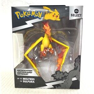 Pokemon Articulated Battle Figure MOLTRES 6" Select 2022 Series 3 Yellow